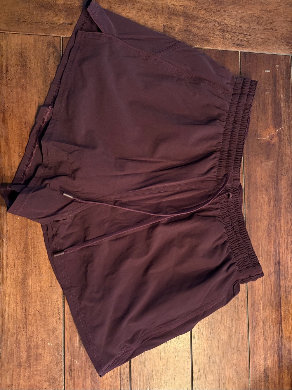 lululemon athletica Maroon High-Rise Performance Shorts 3”